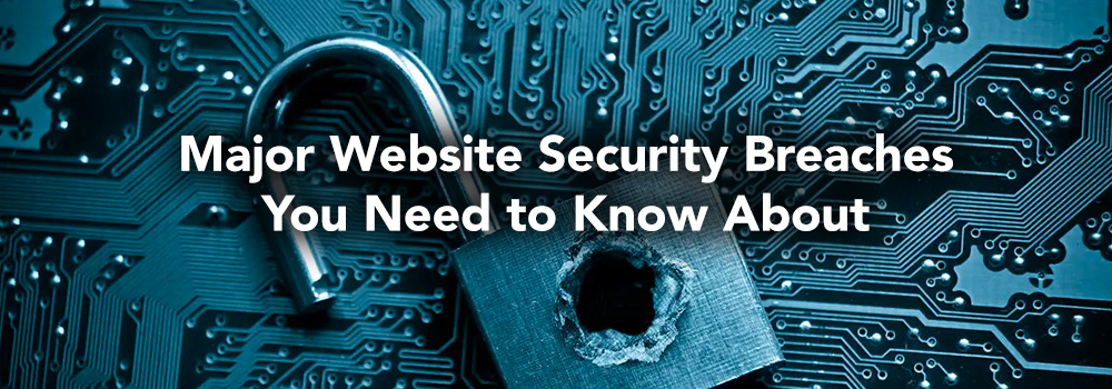Major Website Security Breaches You Need to Know About